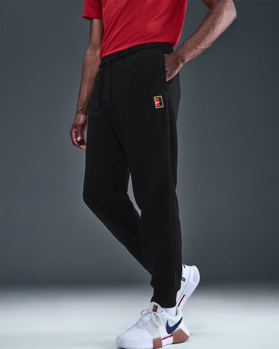 Mens NikeCourt Heritage Dri-FIT Fleece Tennis Joggers