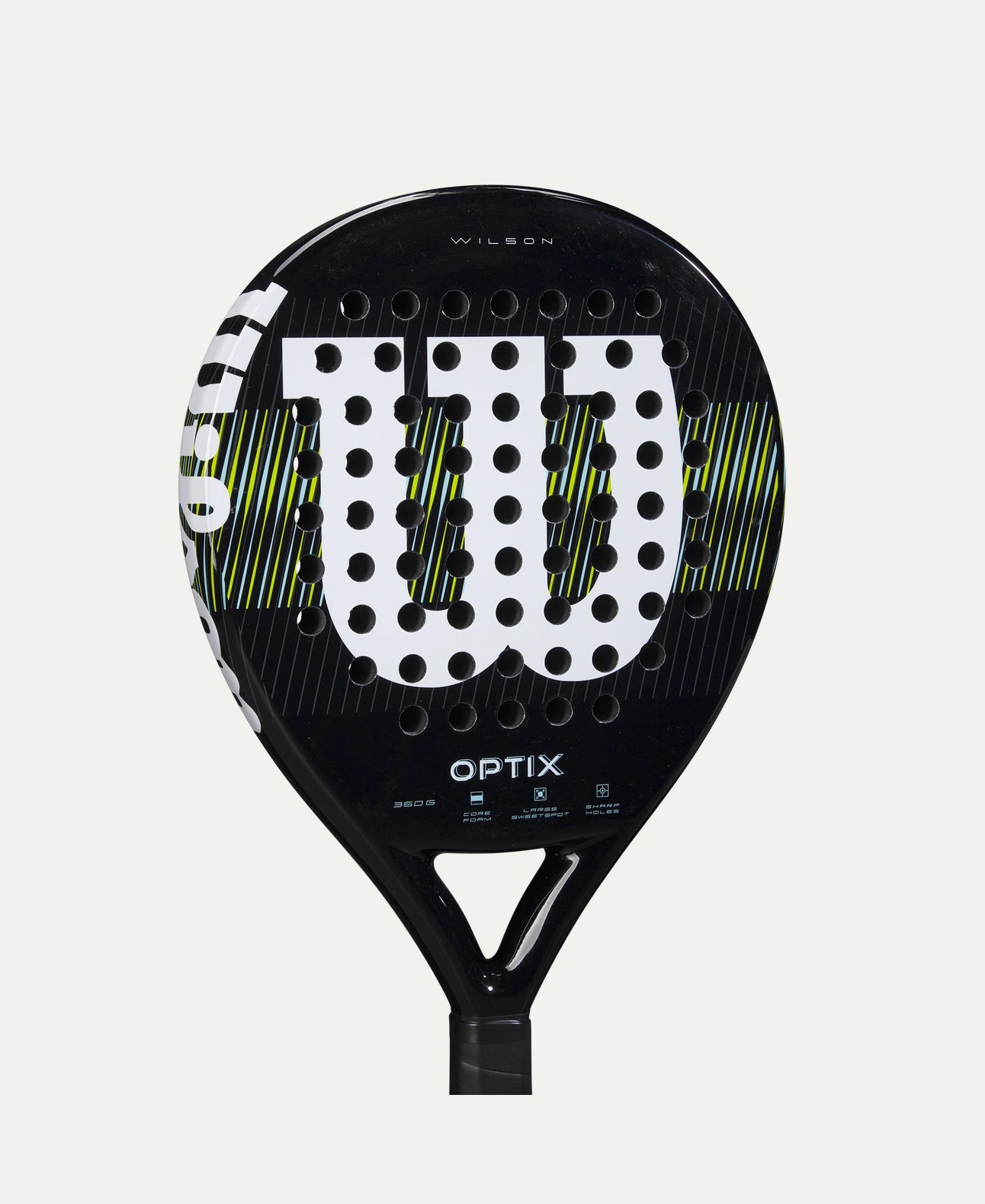 Wilson Optix V1 Padel Racket (Black)