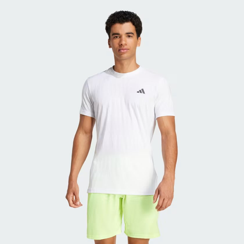 Mens Adidas Climacool+ Airchill Freelift Tee (White)