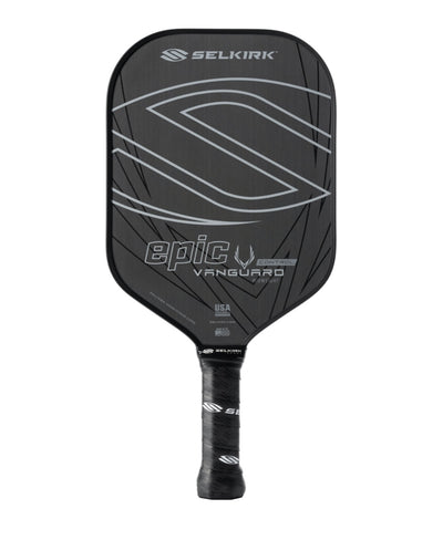 Selkirk Vanguard Control Epic Midweight Raw Carbon Pickleball Paddle