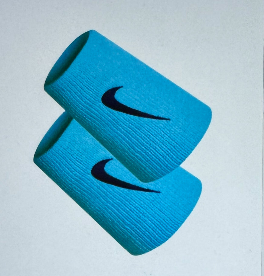 Nike Swoosh Tennis Double Wide Wristbands