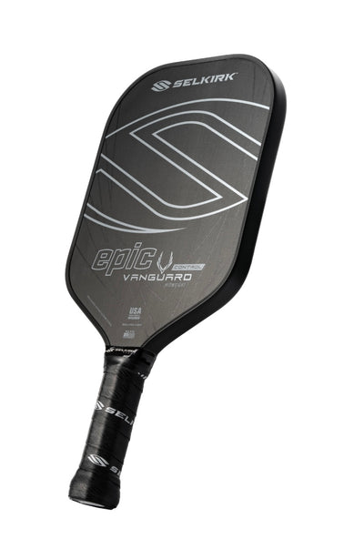 Selkirk Vanguard Control Epic Midweight Raw Carbon Pickleball Paddle