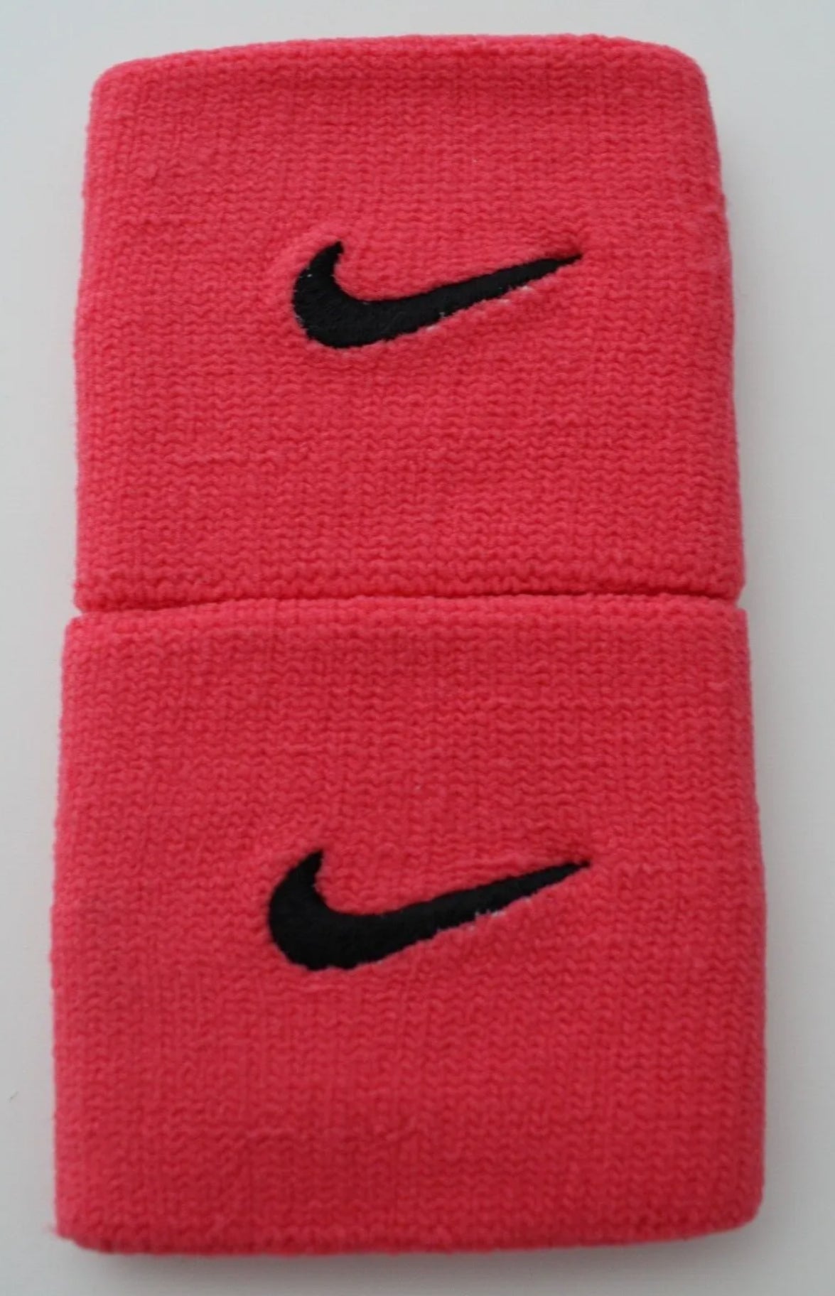 Nike Premier Tennis Wristbands (Neon Pink/Black)
