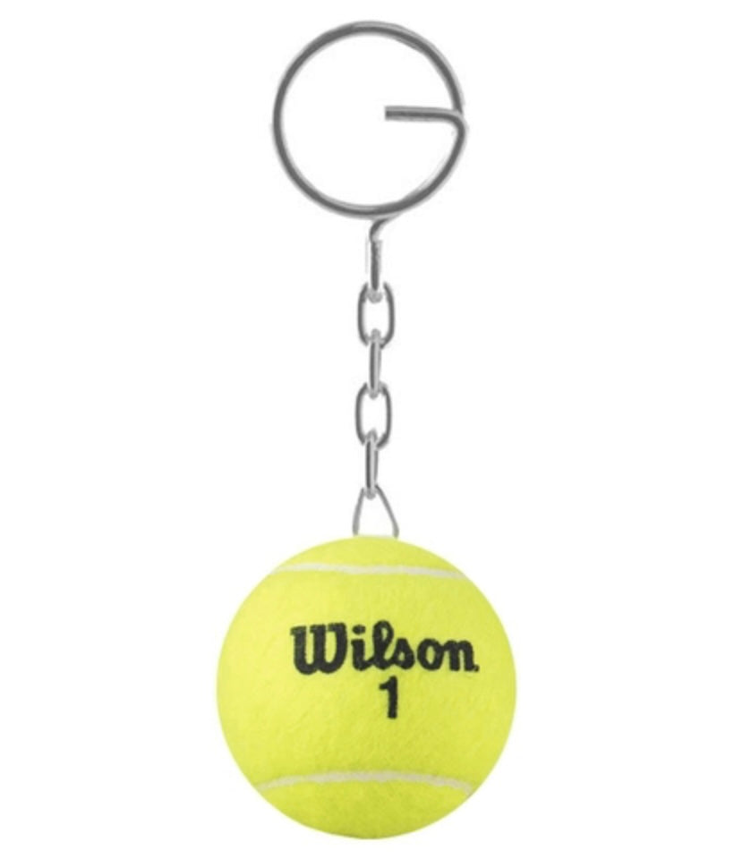 Wilson Tennis Ball Keychain - Green