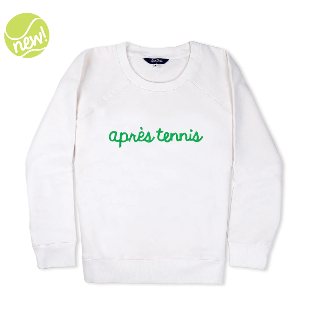 Ladies Ame & Lulu Après Tennis Sweatshirt
