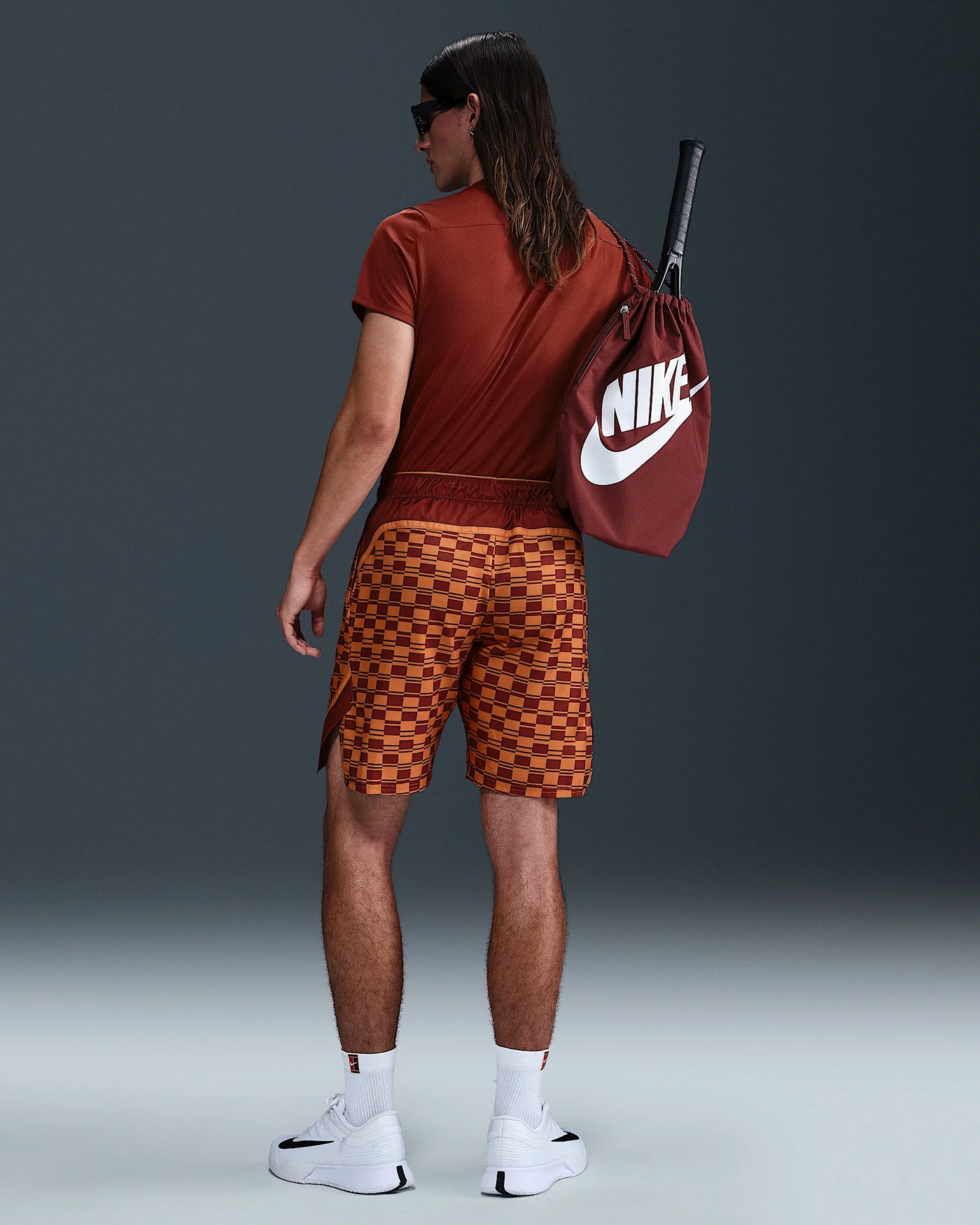 Mens Nike Victory 9" Short (Brown)