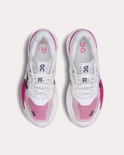 Ladies On THE ROGER Pro 2 Shoe (White/Pink)