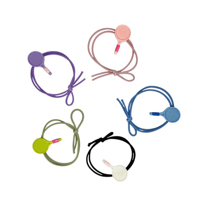 Tennis Racquet Hair Ties