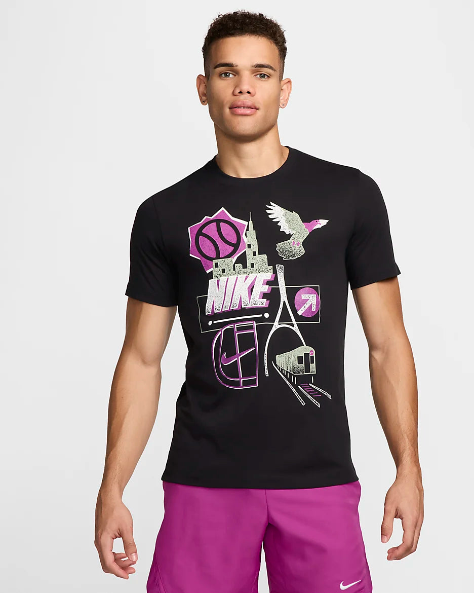 Mens Nike Dri-Fit Tennis T-Shirt