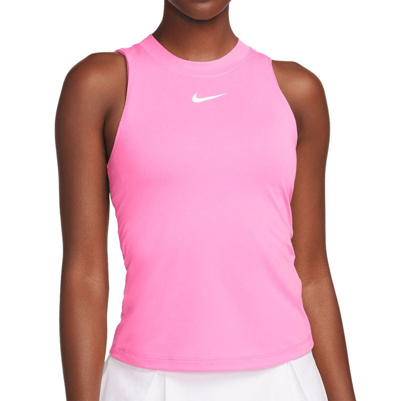Ladies NikeCourt Dri-Fit Advantage Tank (Pink)