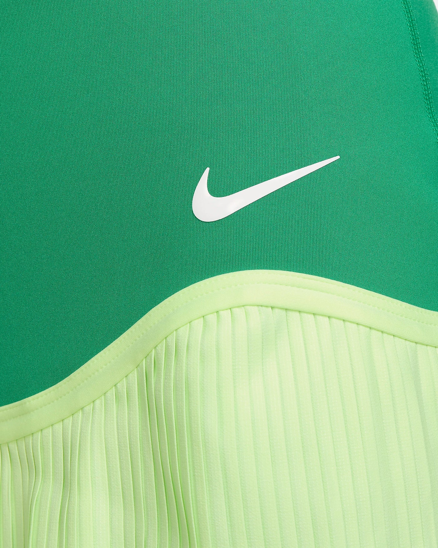 Ladies NikeCourt Dri-Fit Advantage Women's Pleated Skirt (Green)