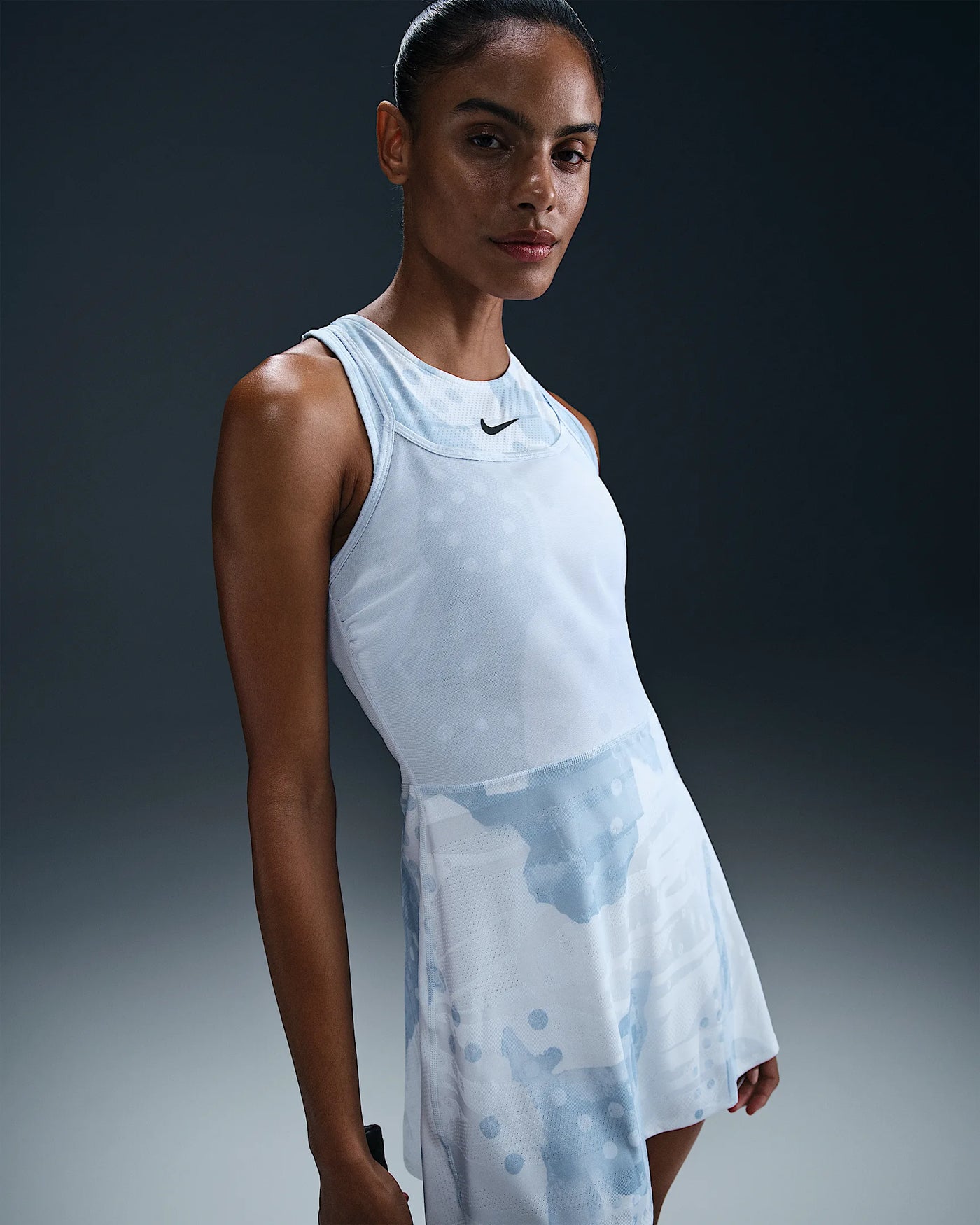Ladies NikeCourt Dri-Fit Printed Slam Dress Mason's Tennis Ladies NikeCourt Dri-Fit Printed Slam Dress Mason's Tennis