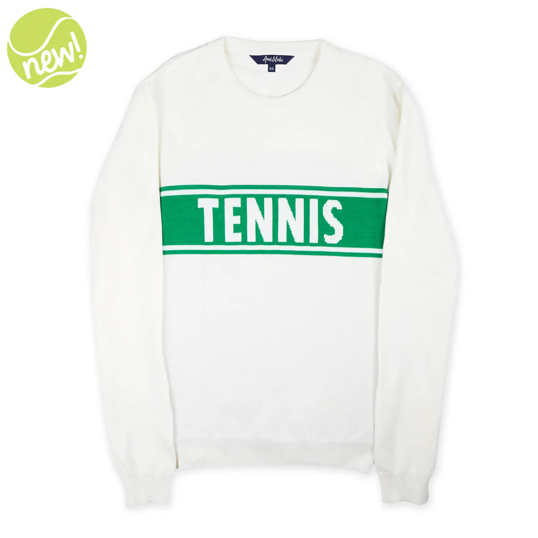 Ladies Ame & Lulu Tennis Club Sport Sweater