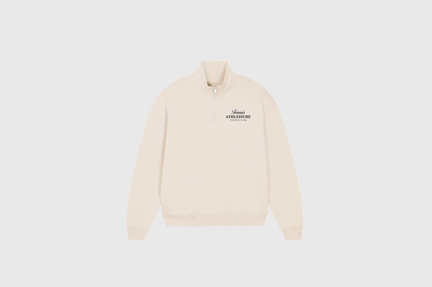 Unisex Court Club Embroidered Half-Zip