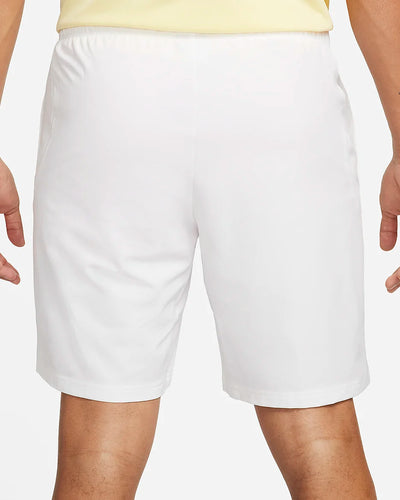 Mens Nike Victory 9" Tennis Shorts (White)