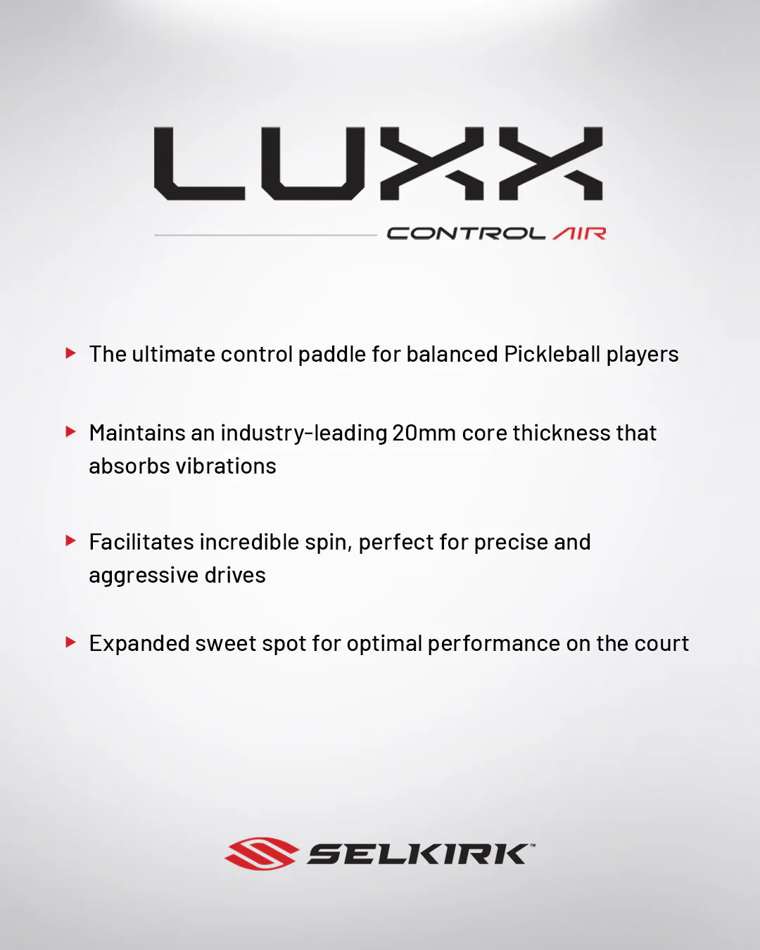 Selkirk LUXX Control Air Epic PPA