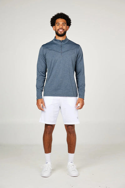 Mens Bsport Quarter Zip Long Sleeve