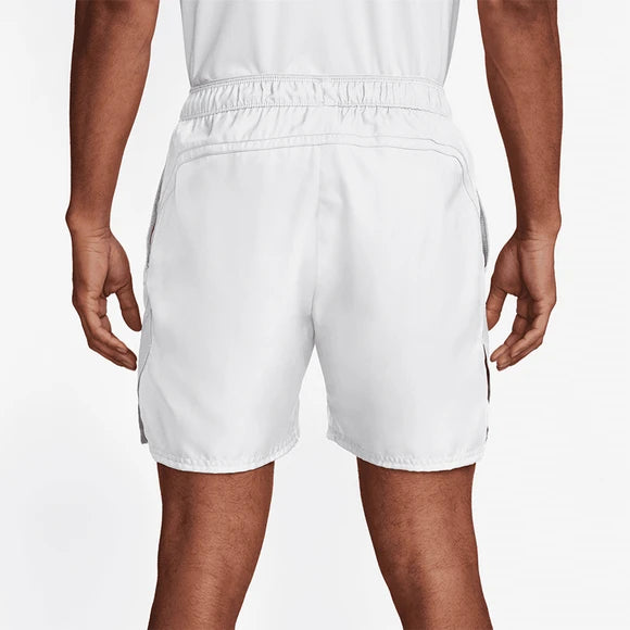 Mens Nike Victory 7" Tennis Shorts (White)