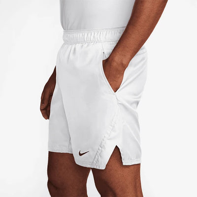 Mens Nike Victory 7" Tennis Shorts (White)