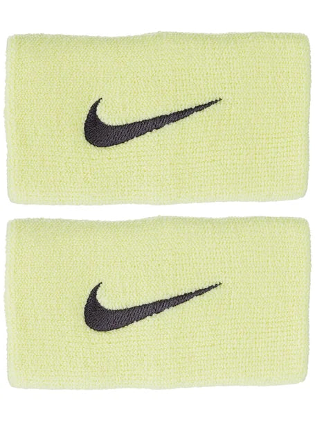 Nike Swoosh Tennis Double Wide Wristbands