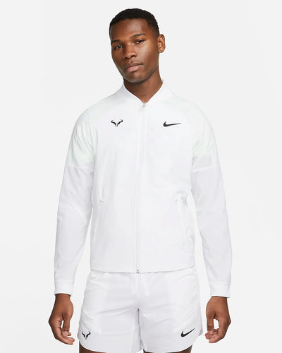 Mens NikeCourt DriFit Rafa Tennis Jacket White