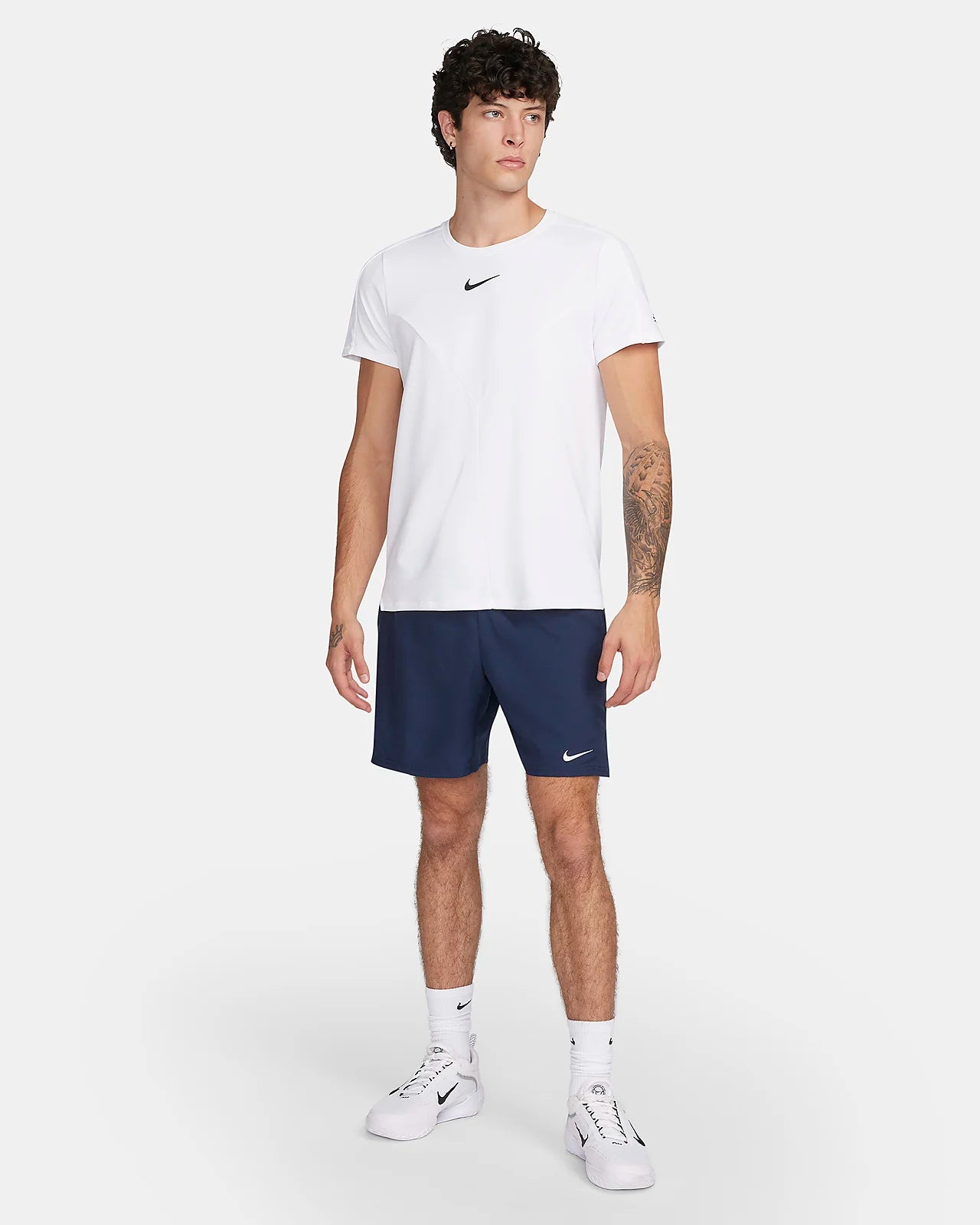 Mens Nike Victory 7" Tennis Shorts (Navy)