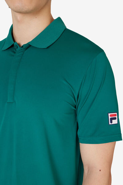 Mens Fila Essentials Short Sleeve Tennis Polo