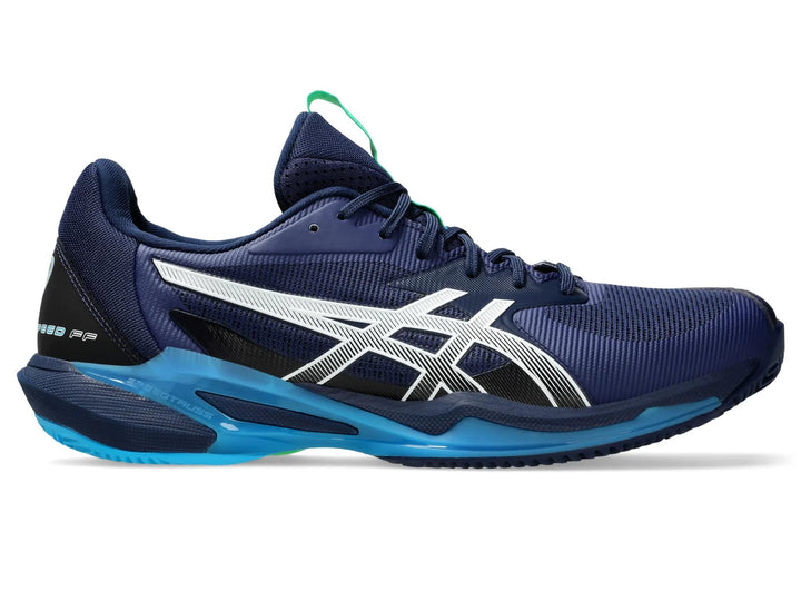 シューズ(男性用) ASICS SOLUTION SPEED FF 3 OC 27cm Asics Solution Speed 3 Mens Tennis Shoe - Saxon Green