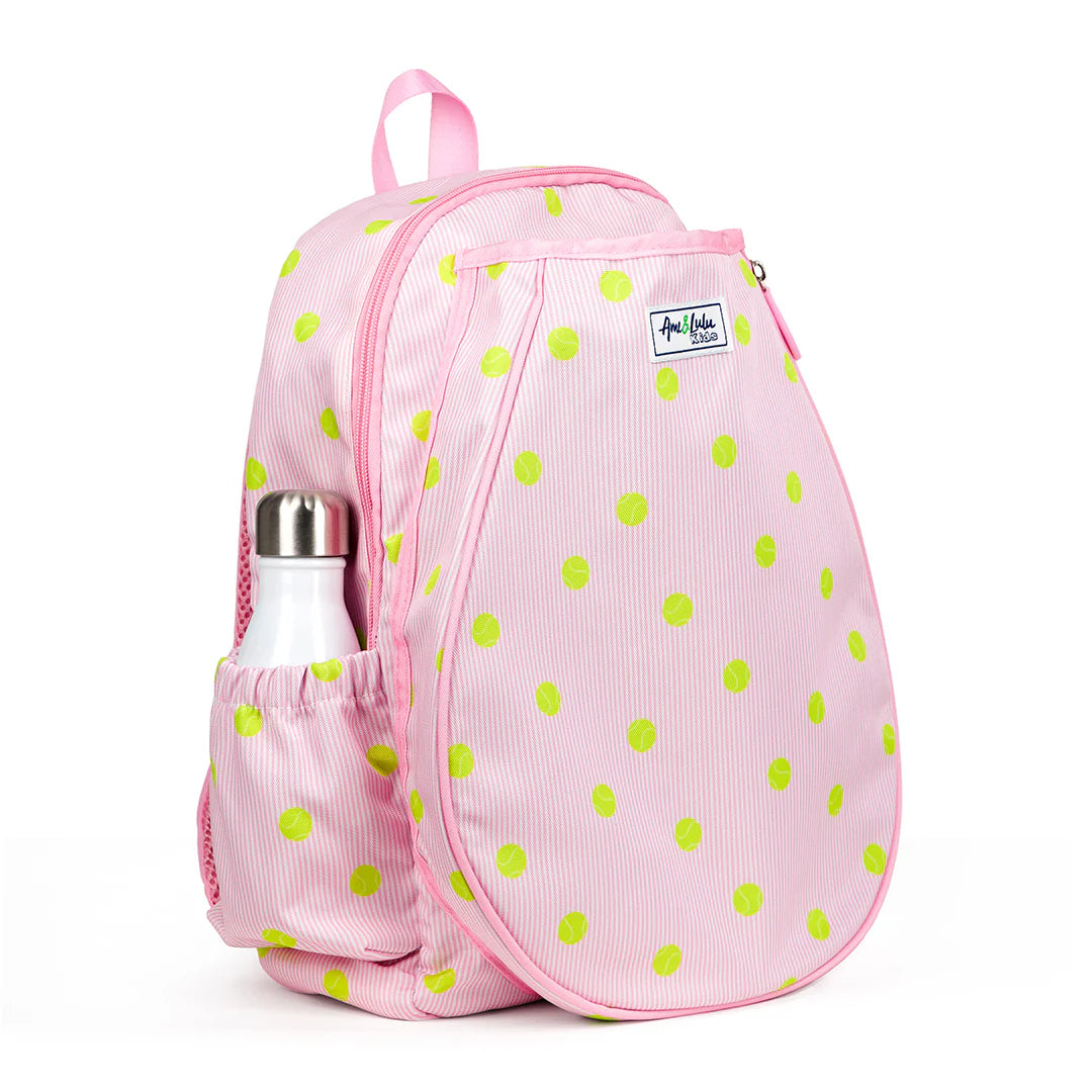 Junior Ame & Lulu Blush Little Love Tennis Backpack