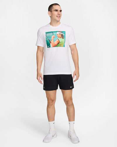 Mens Nike Vintage Rafa Dri-Fit Tee (White)