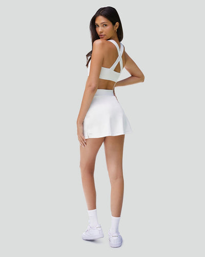 Ladies IVL High Rise Tennis Skort