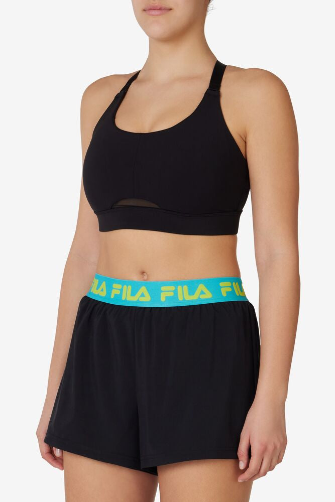 Ladies Fila Essentials Super Adjustable Bra (Black)