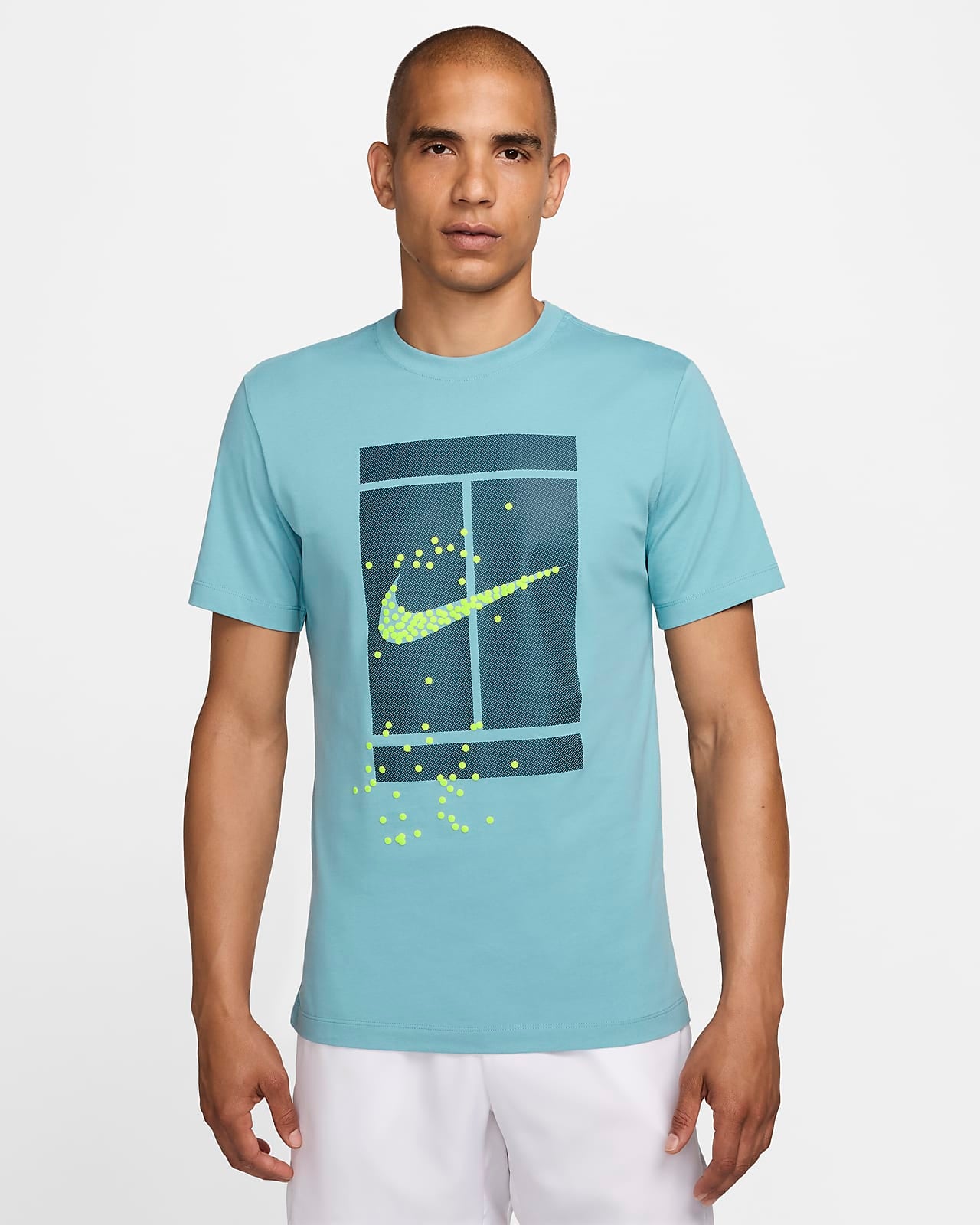 Mens Nike Court Dri-Fit Tennis T-Shirt