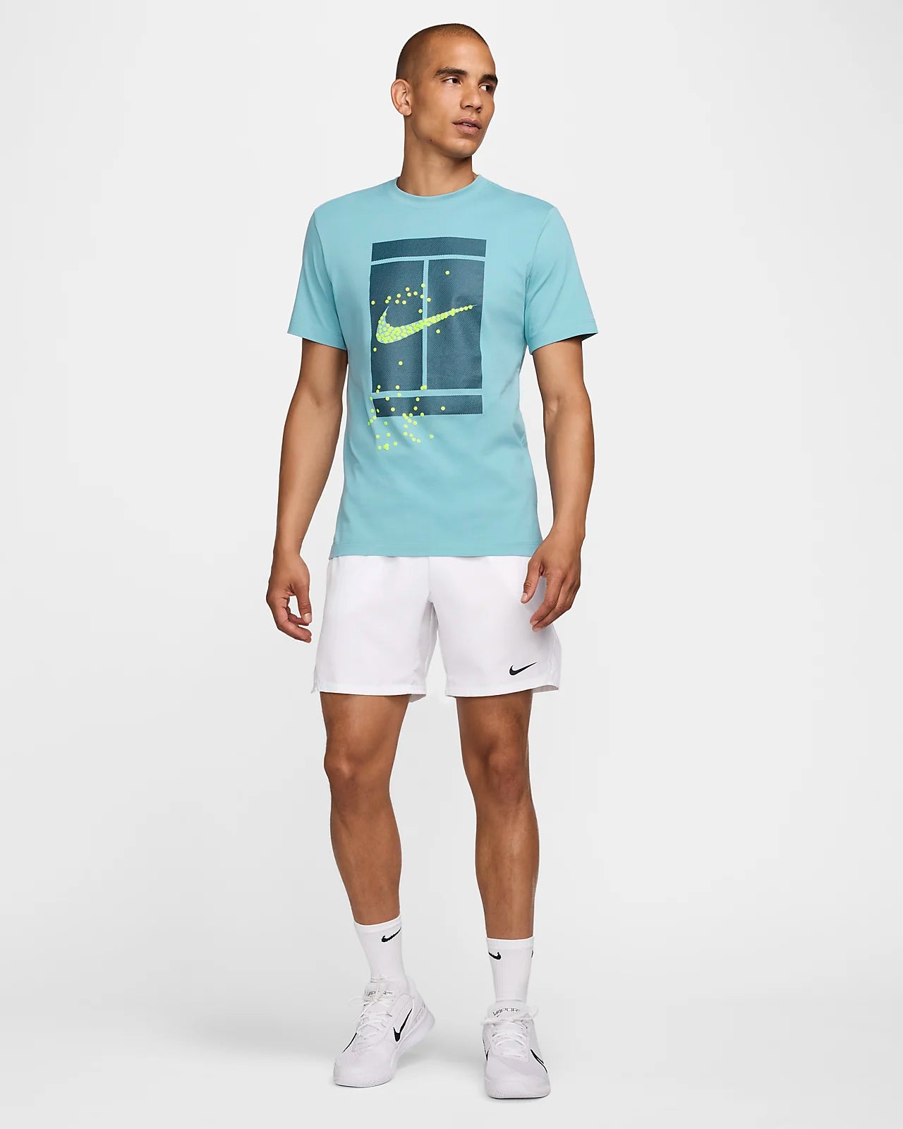 Mens Nike Court Dri-Fit Tennis T-Shirt