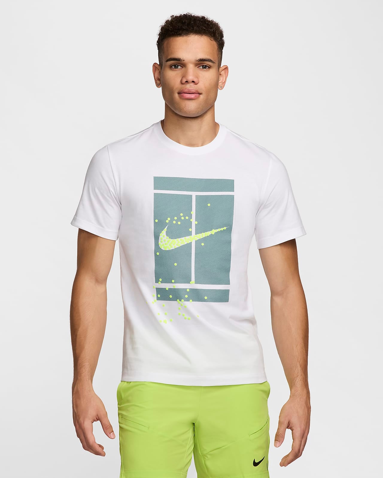 Mens Nike Court Dri-Fit Tennis T-Shirt