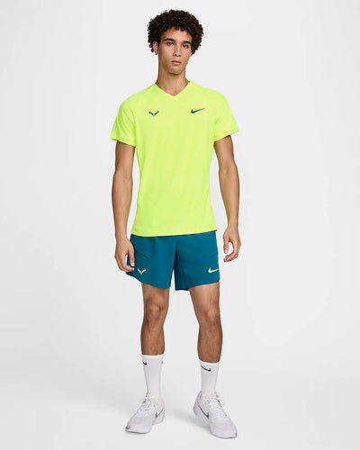 Men's Dri-FIT ADV Short-Sleeve Tennis Top (Volt)