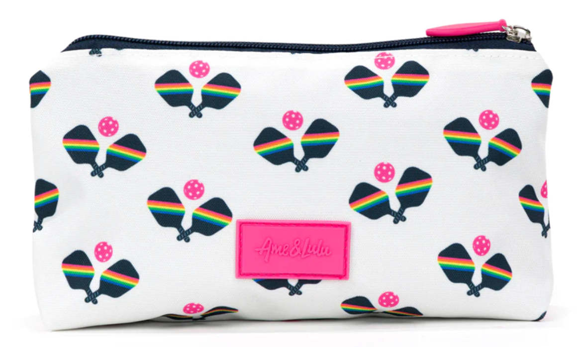 Ame & Lulu Rainbow Paddles Everyday Pouch