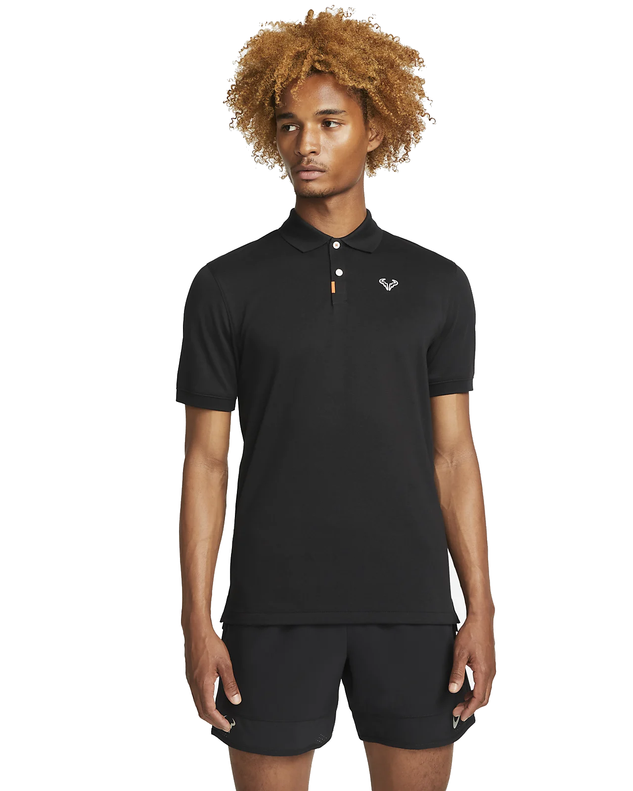 Mens Nike Dri-Fit Rafa Tennis Polo (Black)