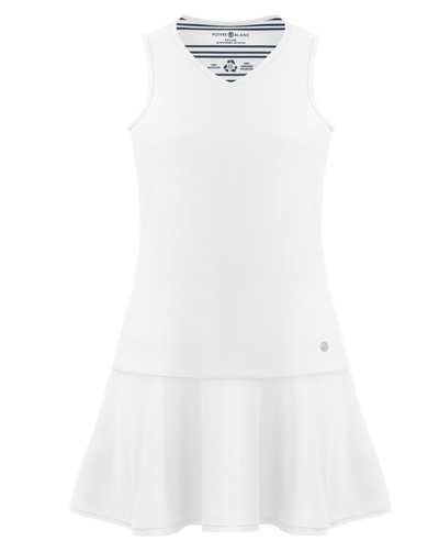 Ladies Poivre Blanc Dress (White)