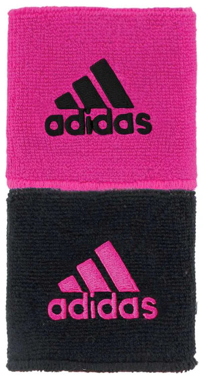 Adidas AeroReady Reversible Wristband (Pink/Black)