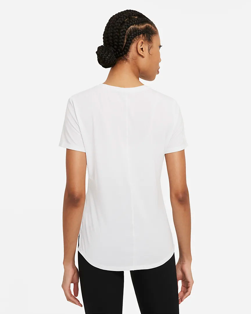 Ladies Nike Dri-FIT UV One Luxe (White)