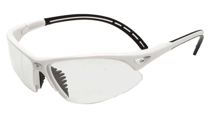 Dunlop Squash Glasses (White and Black)