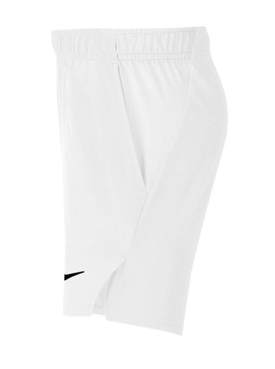 Boys NikeCourt Dri-Fit Victory Short (White)