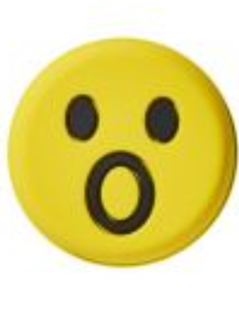 Wilson Emoji Dampener - Shocked Emoji