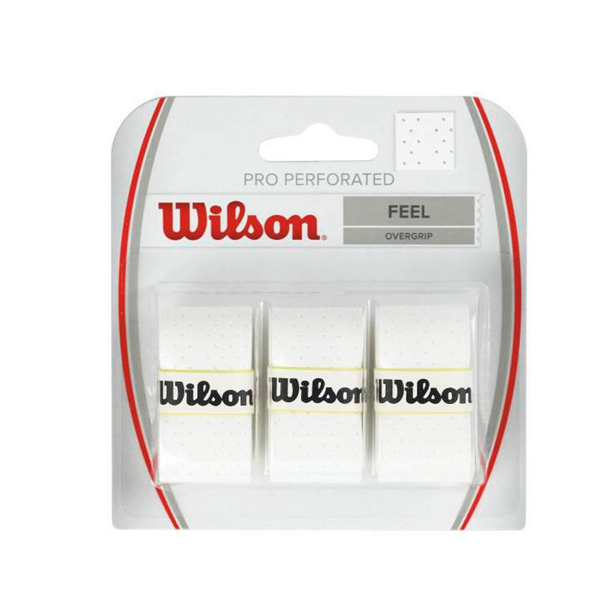 Wilson Pro Overgrip (White Perforated)