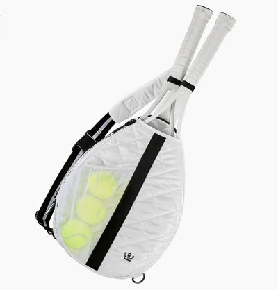 Oliver Thomas Tennis Maxed Out Pickle Sling (White/Black Stripe)