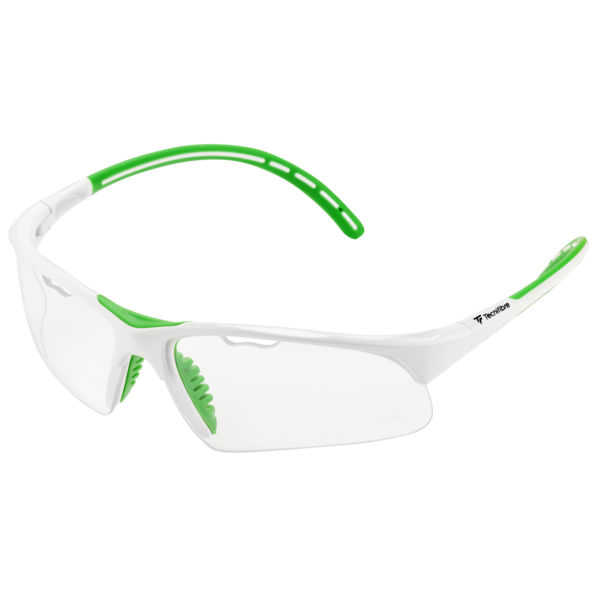Tecnifibre Squash Glasses (White & Green)