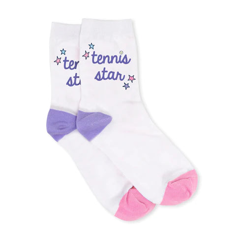 Girls Ame & Lulu Tennis Star Kids Krew Socks