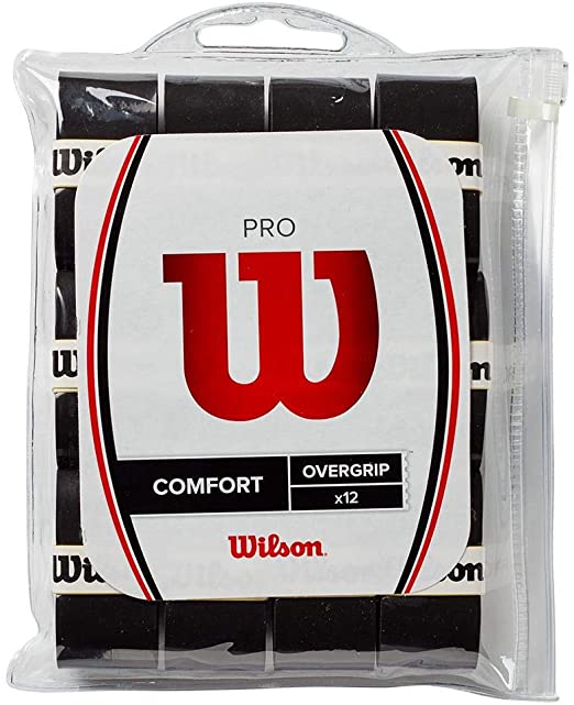 Wilson Comfort Overgrips 12 Pack (Black)