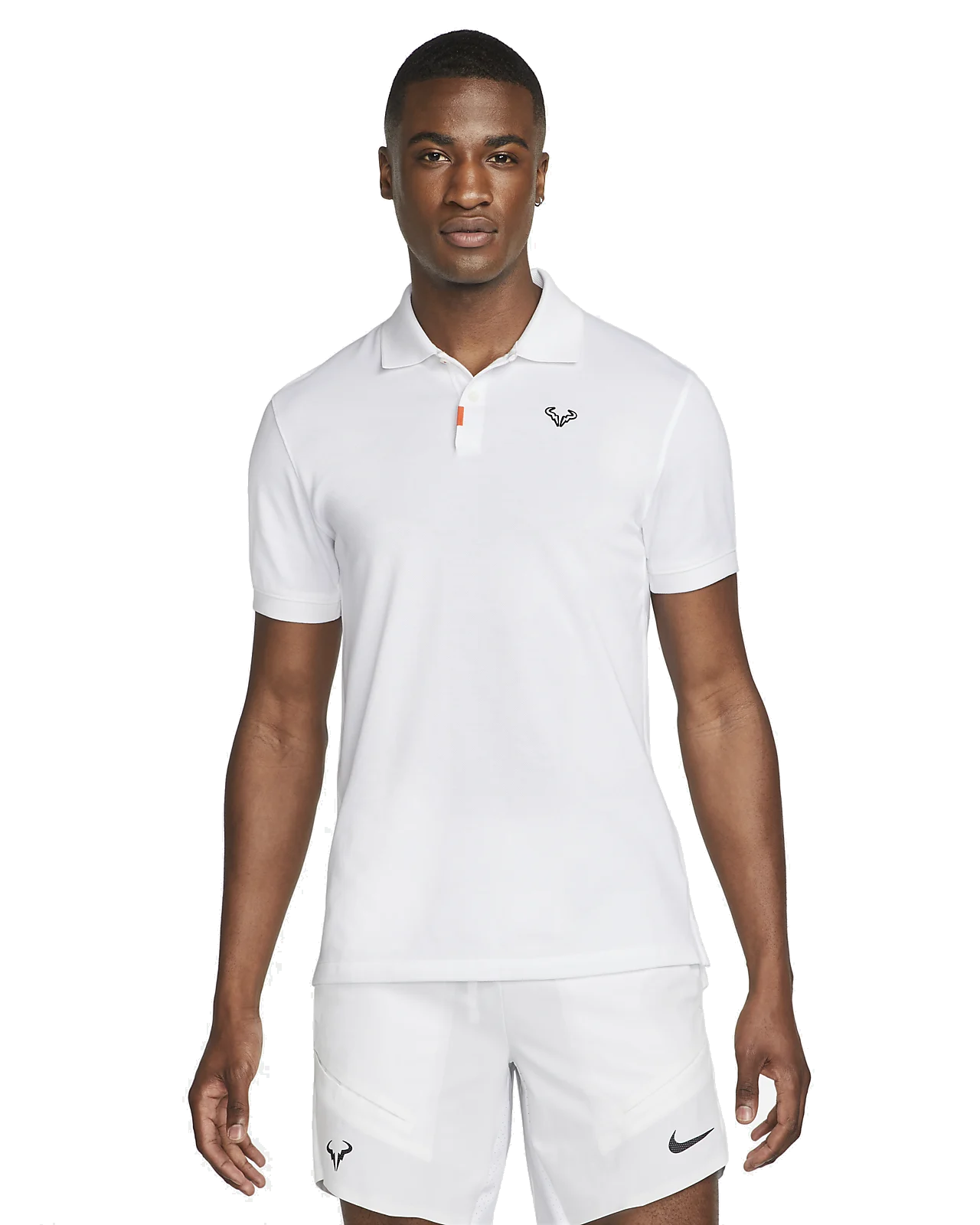 Mens Nike Dri-Fit Rafa Tennis Polo (White)
